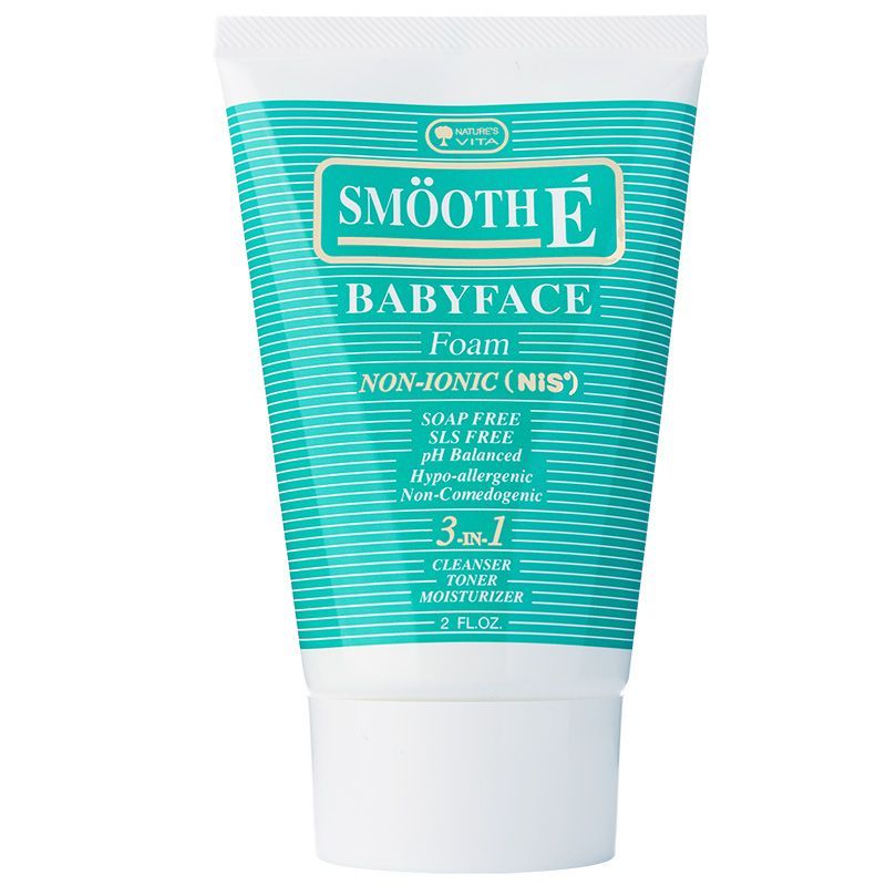 สมูทอีเบบี้เฟซโฟมล้างหน้า 60กรัม Smooth E Baby Foam 60g. [หมายเลขบาร์โค้ด 9300807013625 ]