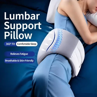 Sleeping Lumbar Support Belt หมอนรองเอวสําหรับบรรเทาอาการปวดหลังหมอนรองกระดูกทับเส้นประสาท Night Sleep Support Cushion