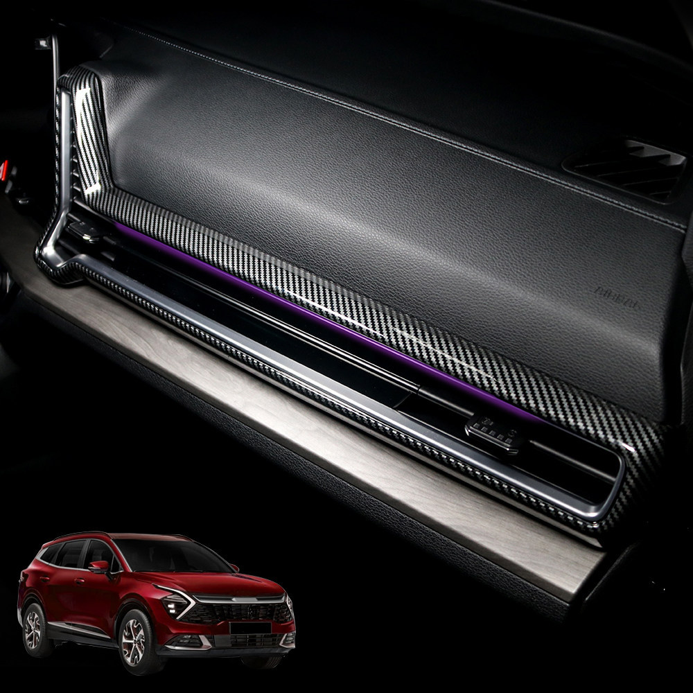 คุณภาพสูง-เหมาะสําหรับ Kia NQ5 SPORTAGE2023-2025 SPORTAGE Front Air Outlet การปรับเปลี่ยนคาร์บอนไฟเบ