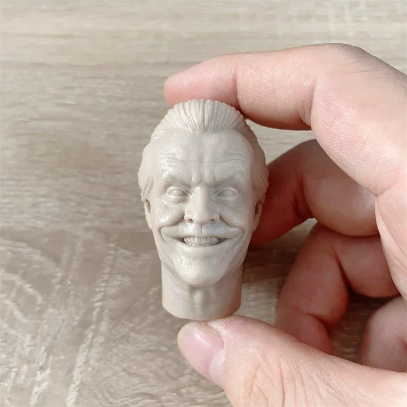 1/6 Soldier Batman 1989 Edition Joker Joker Nicholson Live-Action Head Sculpture White Film Ready St