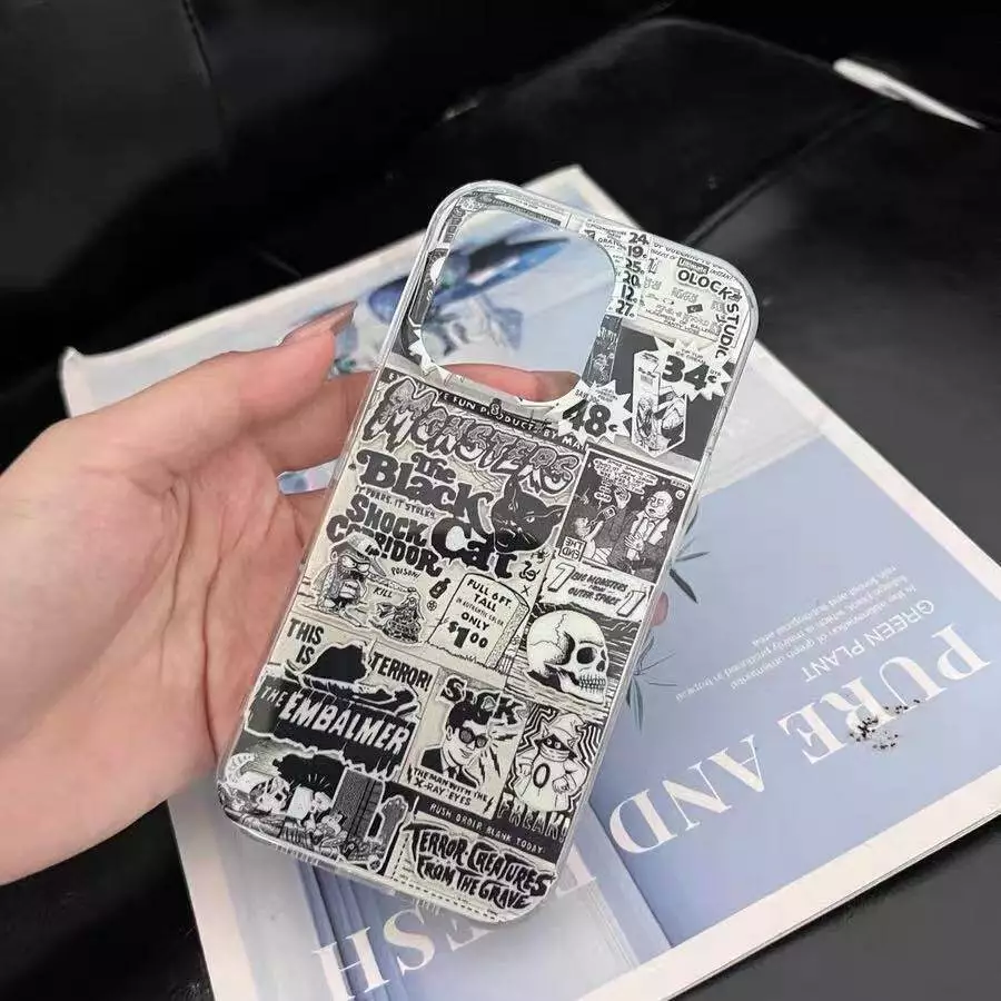 เคสโทรศัพท์ลายการ์ตูน iPhone 17Pro/16Pro/15ProMax/14Pro/13/12/11/Xr/8P thumbnail 7
