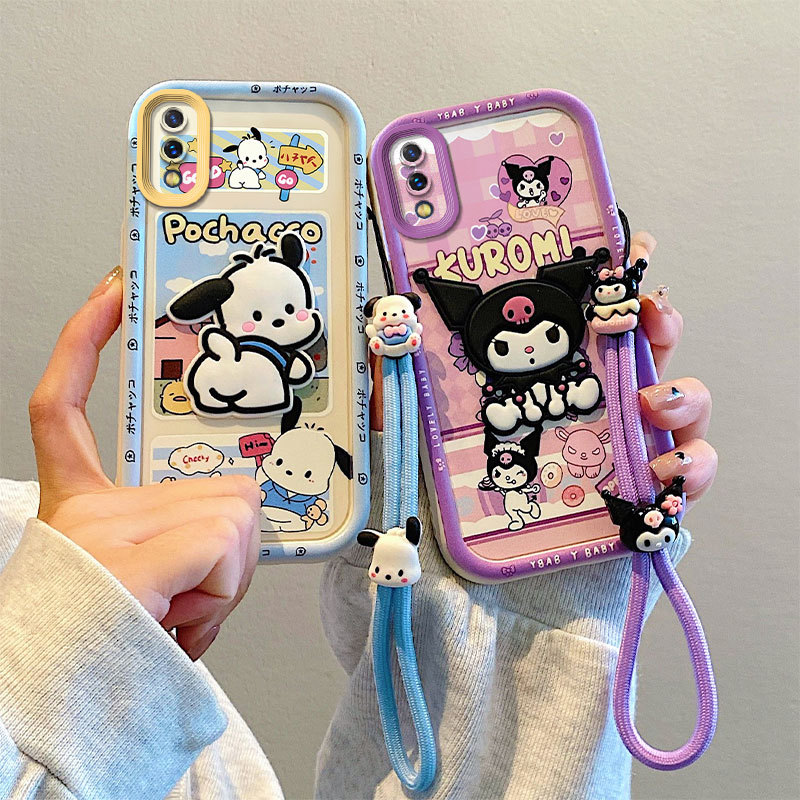 เคส Vivo Y1S / Y91C / 1820 / 1815 / 1814 / Y93 / V1818A / V1818T TPU เคส TYJGSGZ ตุ๊กตา 3D สามมิติจา