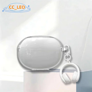 for EDIFIER Comfo Bass Case Colorful Clear Soft Case Cute Keychain Pendant Suitable for EDIFIER Comfo Bass Shockproof Shell Protective Sleeve