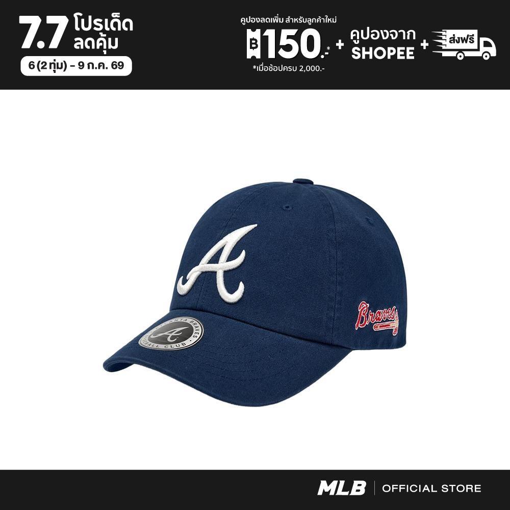 MLB หมวกแก๊ป ยูนิเซ็กส์ Signature Unstructured Ball Cap รุ่น 3ACPB245N 01NYS สีน้ำเงิน