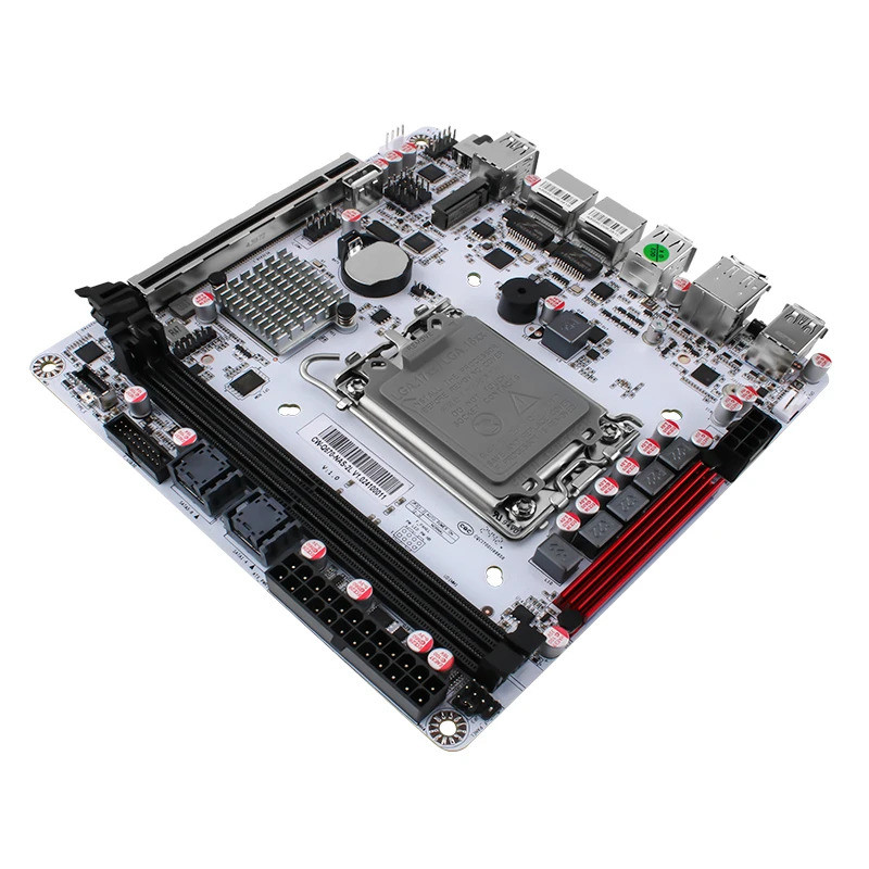 Q670 8-bay Nas Mini-itx เมนบอร์ด Lga1700(รองรับโปรเซสเซอร์ 12th/13th/14th Gen Desktop), 8* Sata3.0, 