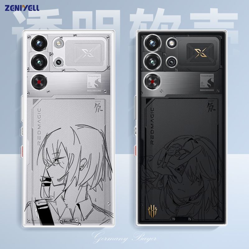 สําหรับ Yamada Ryo สําหรับ RedMagic 10S Pro เคสโทรศัพท์ RedMagic 10 Pro Full-Coverage กันกระแทกนุ่มป