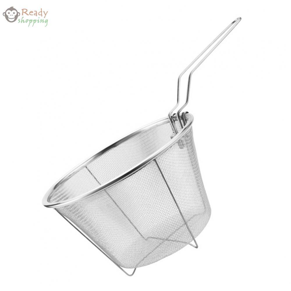 [RDYSHOP] Non-Stick Fry Basket Lightweight Design For Frying Ergonomic Drain Basket