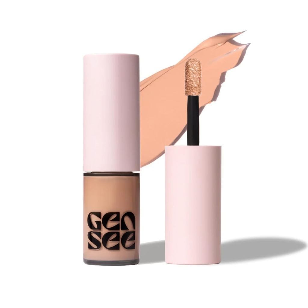 GENSEEMixedMediaMatteLiquidEyeshadow,ผ้าลินิน–WeightlessLongLastingMatteEyeColor,HighอิตาลีMulti-Use