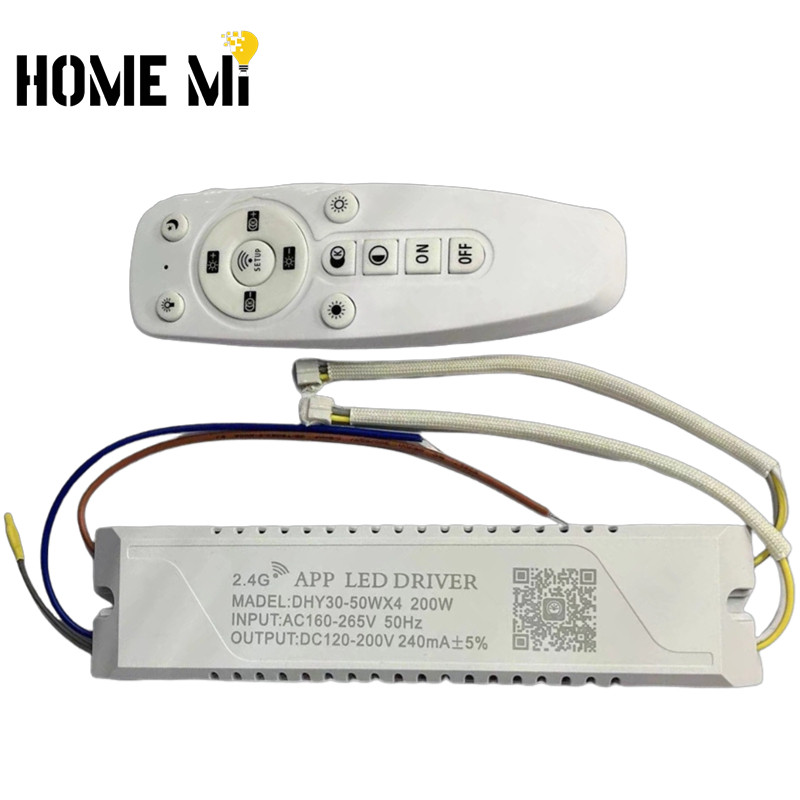 HOME MI LED Tricolor ไดรฟ์ Power Dimming รีโมทคอนโทรล 2.4G 20-40x2W 36-50x2W 40-60X2W 60-80X2W 20-40X4W 30-50X4W 40-60X6W 60-80X6W