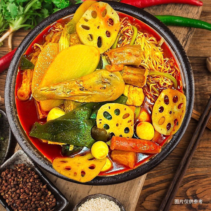Spot Whole Store คอเป็ดของ Cao วัสดุฐานตุ๋นรสเผ็ด บรรจุภัณฑ์ถุงเล็ก รุ่นหนา เผ็ดสามารถกินคอเป็ดของ C