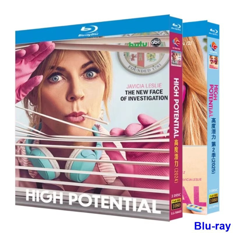 [แบรนด์ใหม่ SEALED] ละครอเมริกัน HPI American Remake / High Potential Season 1-2 (2024-2025) กล่อง B
