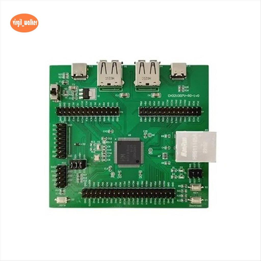 CH32V307V-EVT-R0 CH32V307 Development Board 32-Bit RISC-V Core MCU USB2.0 PHY Ethernet Applicationat