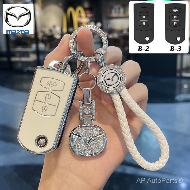 พวงกุญแจรถ Mazda Mazda Mazda2/Mazda3/Cx3/Cx5 เคสกุญแจรถยนต์ Mazda