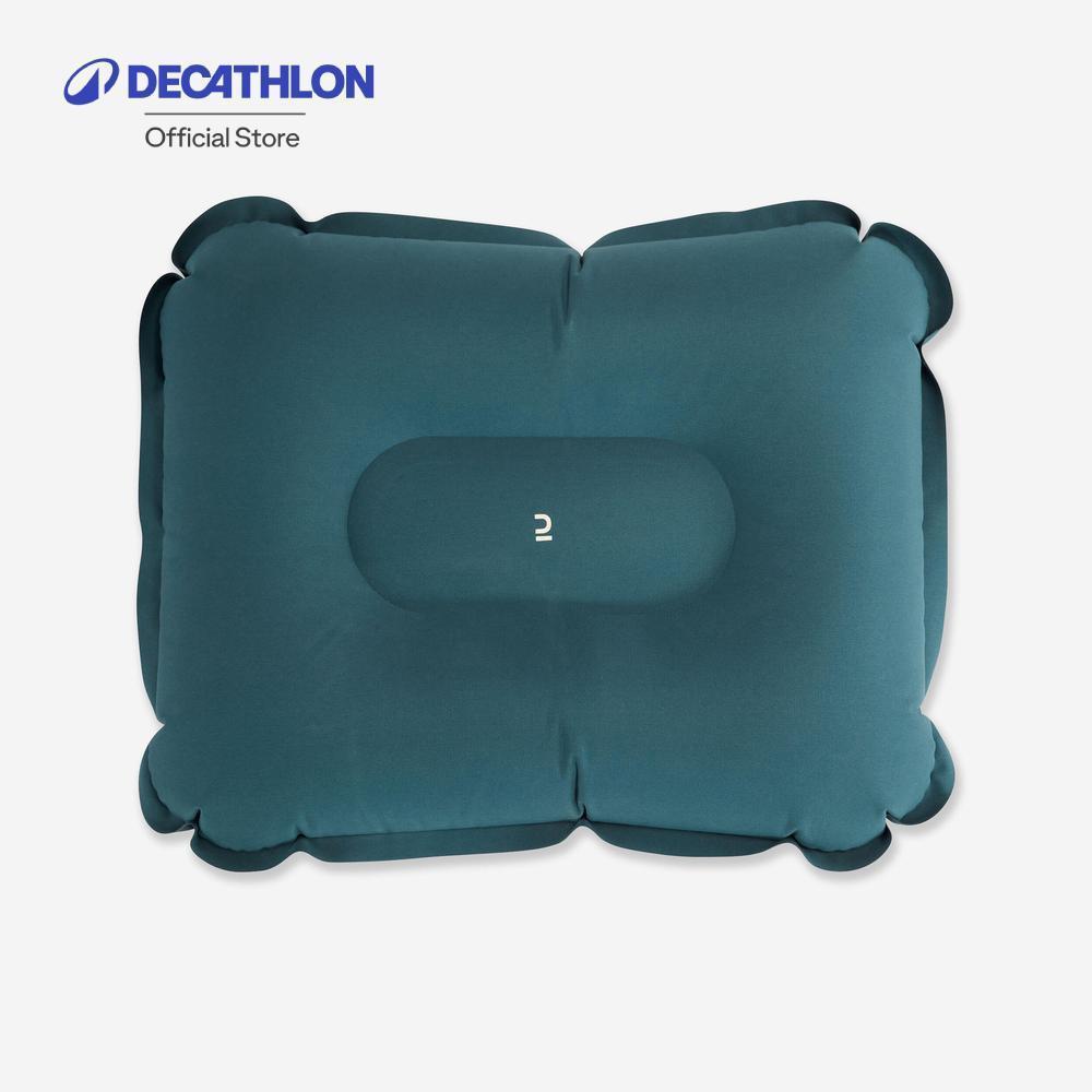 Decathlon Inflatable Camping Pillow - Air Basic หมอนเป่าลมสำหรับการตั้งแคมป์รุ่น Air Basic - Black