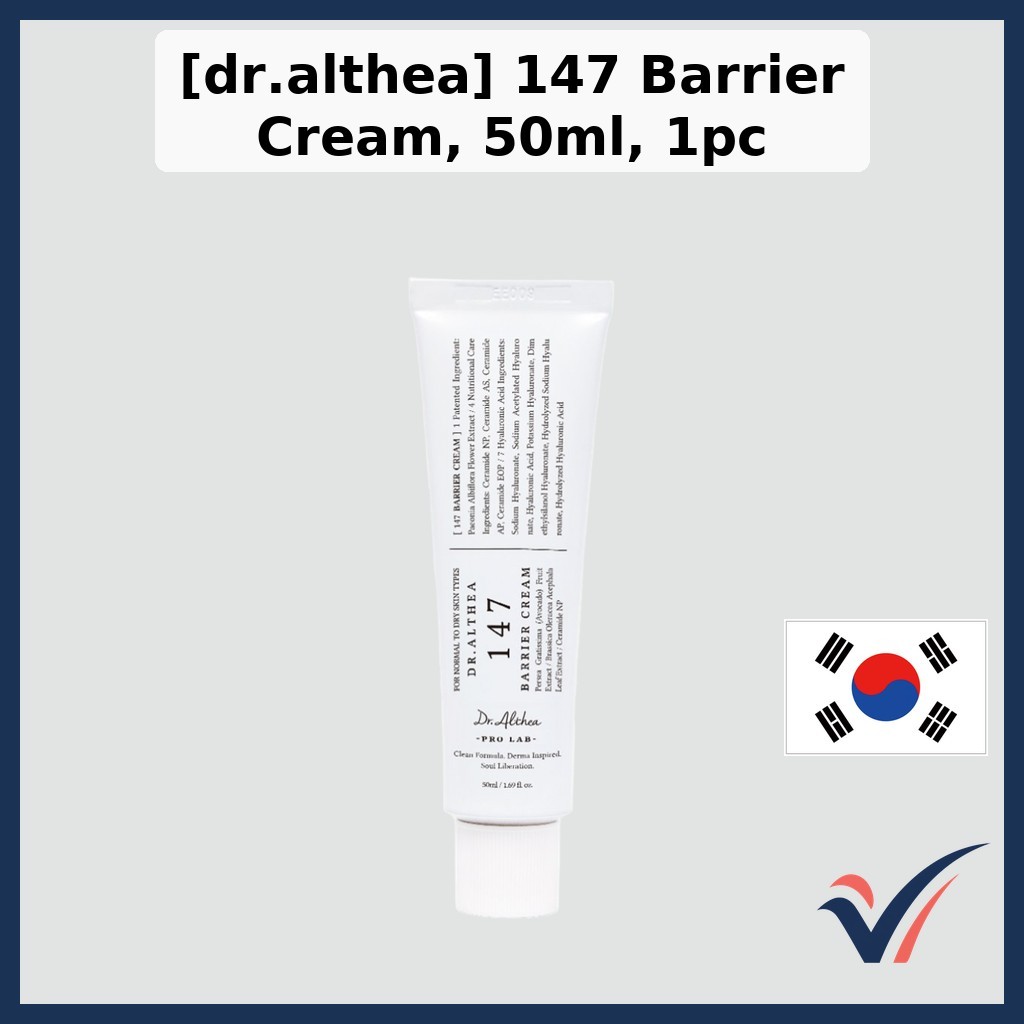 [dr.althea] 147 Barrier Cream, 50ml, 1pc / Korean Barrier Cream / Protective Moisturizer / ของแท้ 10