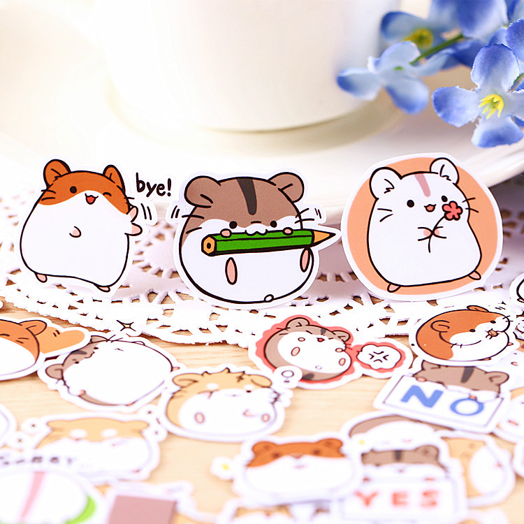 Handbook Sticker Emoji Sticker Handbook Merchanted Homemade Sticker Pack Hamster Second Season