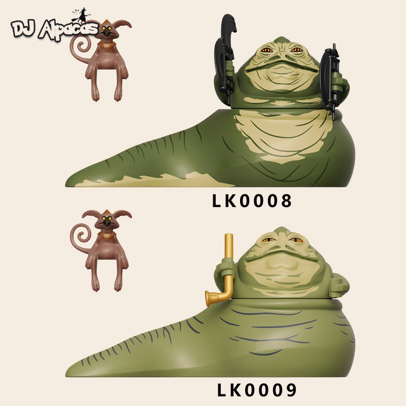 Jabba Mini Figures ของเล่นตุ๊กตาสะสม