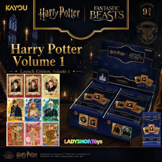 KAYOU การ์ดทัวร์ การ์ดแฮรี่พอตเตอร์ การ์ดสะสมพ่อมด ของนรก การแก้ไข คอลเลกชันสินค้าของแท้อย่างเป็นทางการแพคเกจบัตร
