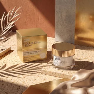 Boots Collagenese Ultra Lift Day Cream SPF35 Pa++++ 50Ml บู๊ทส์ คอลลาจีนีส อัลตร้า ลิฟท์ เดย์ ครีม