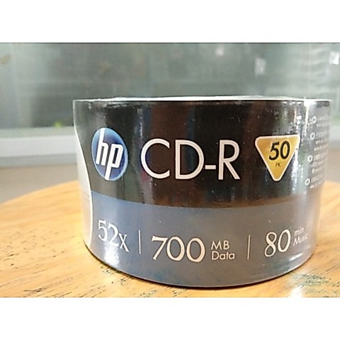 HP แผ่น CD-R HP 10 แผ่น