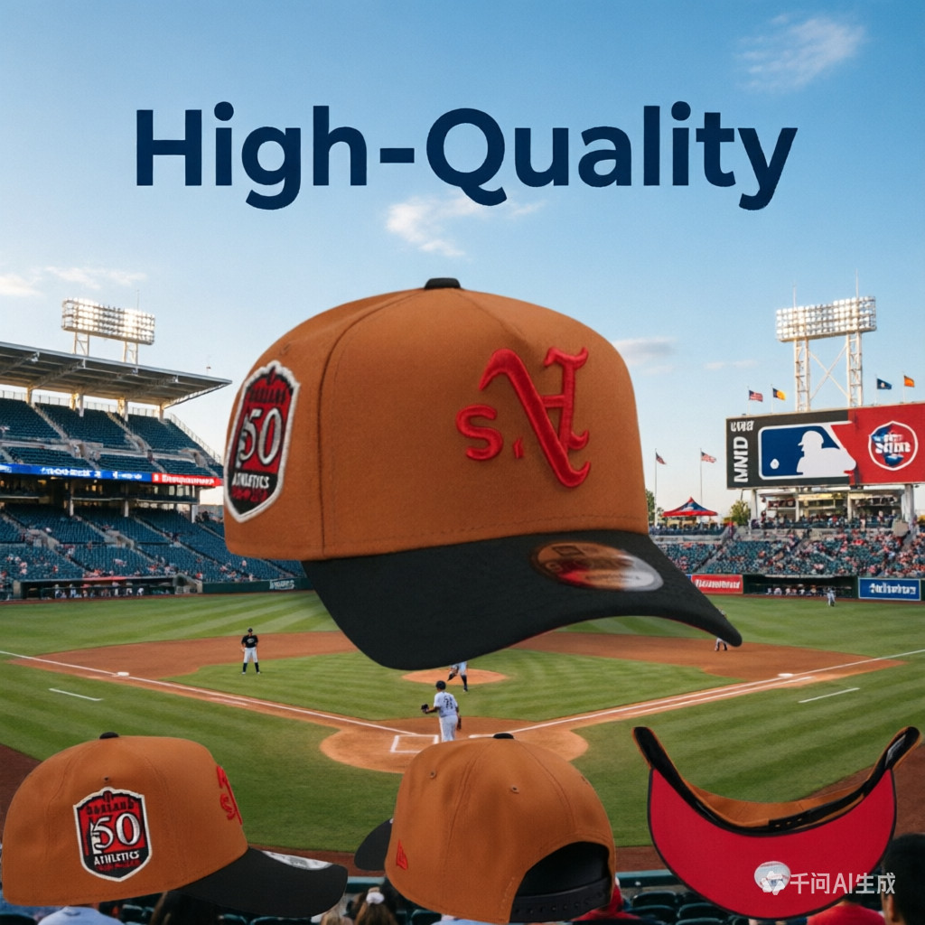 ใหม่กรกฎาคม CollectionMajor League Baseball New Era Oakland Athletics 50th Anniversary Mens Fashion 