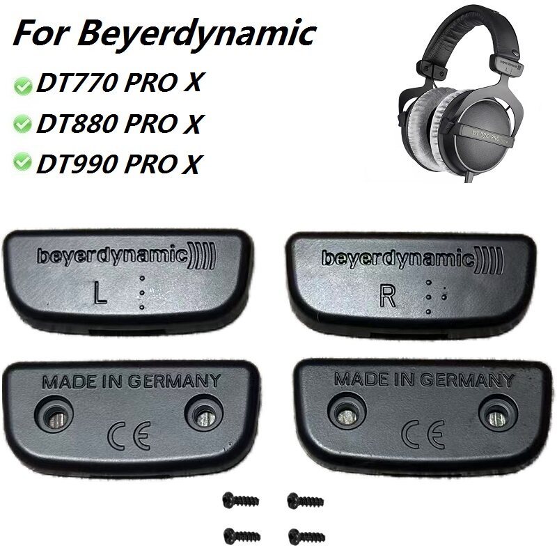เหมาะสําหรับ Beyerdynamic เยอรมนี Beyerdynamic DT770 DT880 DT990 Pro X หูฟังหัวเข็มขัดบานพับพลาสติกห