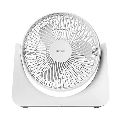 HATARI - Cyclone Max พัดลมตั้งโต๊ะ 8 นิ้ว (สีขาว) รุ่น PS8M1 ##