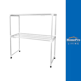 PLIM ราวตากผ้าอะลูมิเนียมมีล้อ 8 เส้น 1.5 ม. จัดส่งโดย HomePro