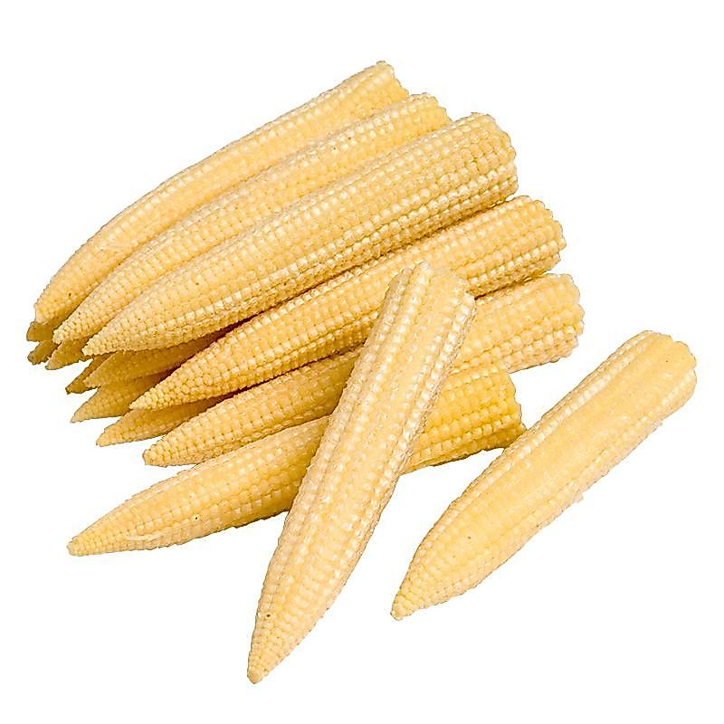 ข้าวโพดอ่อน 100กรัม Baby Corn 100g. [หมายเลขบาร์โค้ด 0000048934787] สินค้าคุณภาพดีคัดสรรเพื่อคุณ