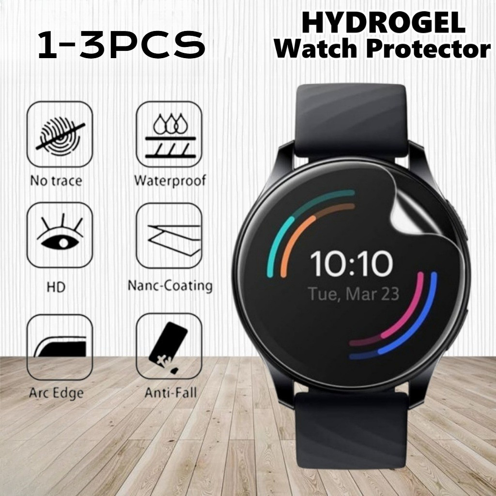 1-3Pcs Full Cover Soft Hydrogel ฟิล์มสําหรับ OnePlus Watch 4 3 2R 2 47 มม.46 มม.43 มม.ESIM Anti Scra
