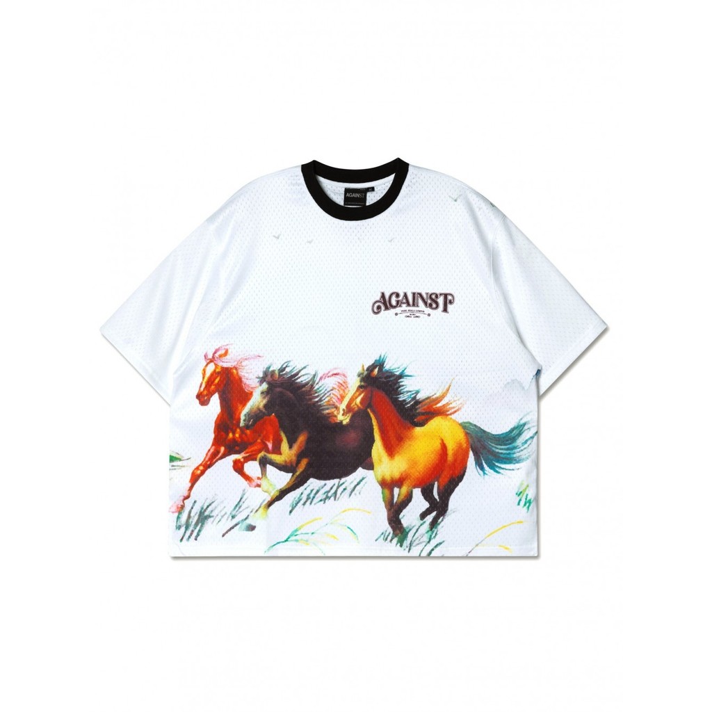 AGAINST LAB 8 HORSE MESH JERSEY