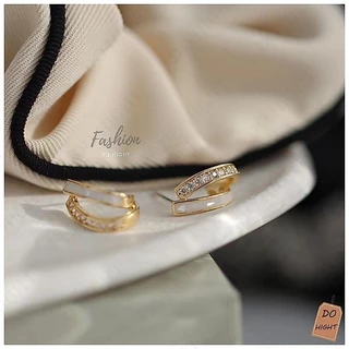 พร้อมส่ง⚡ มีเก็บเงินปลายทาง💸 ต่างหูแฟชั่น สไตล์เกาหลี (ราคาต่อ 1 คู่) : Do hight
