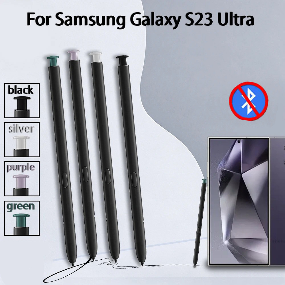 SAMSUNG ปากกาStylusสําหรับSamsung Galaxy S23 Ultra SM-S918B SM-S918U SปากกาStylus TouchปากกาSPenไม่ม