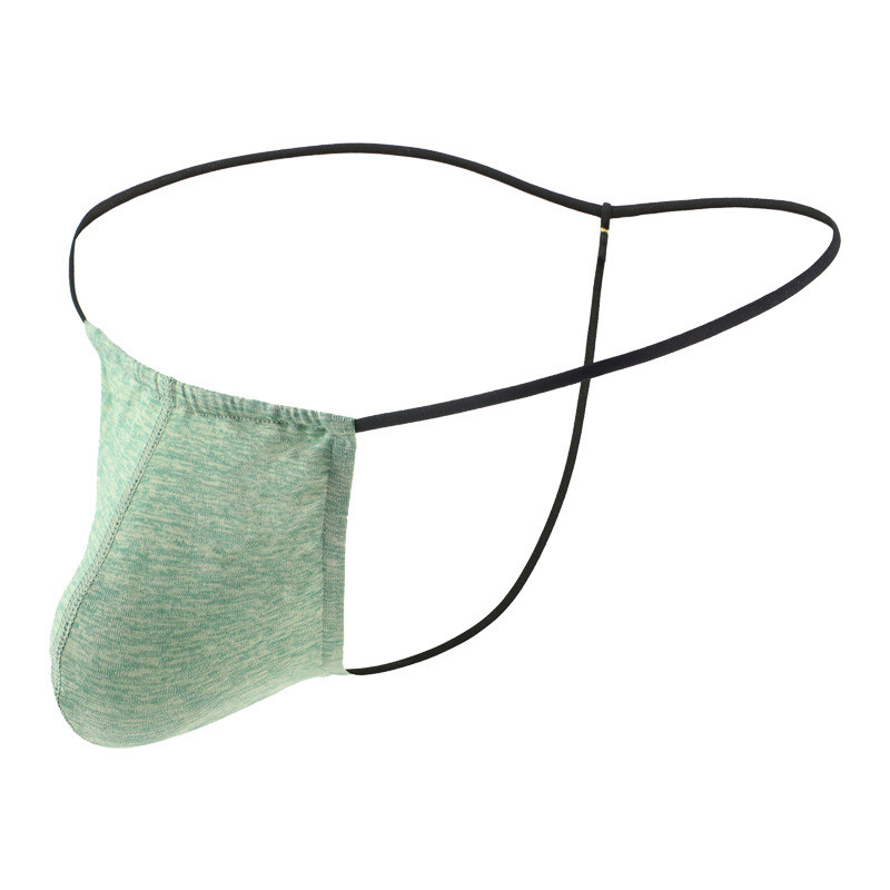 ผู้ชายแนวราบ Thongs ระบายอากาศ T-back G String กางเกงบิกินี่ชาย Jockstrap กางเกง