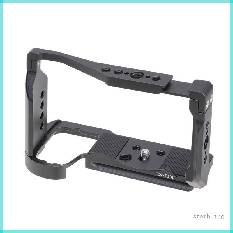 Star Camera Cage Handle Grip 1 4 นิ้วขยายหลุมกล่องรองเท้าเย็นสําหรับ ZV-E10II