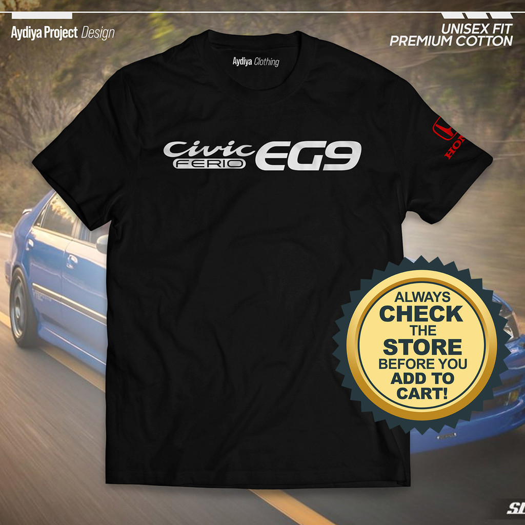เจอร์ซีย์เสื้อยืด Honda Civic Ferio Eg9