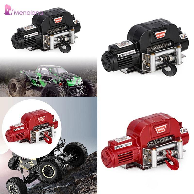 [Menolana] RC Car Winch Electric Model Winch RC Climbing Accessory Metal สําเร็จรูป Miniature พร้อมฝ