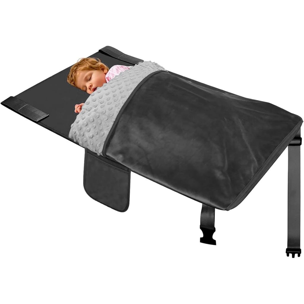 AirplaneBed,ToddlerAirplaneBed,SeattleforKidswithBlanket–PortableTravelerwithPlushFlannel&StorageBag
