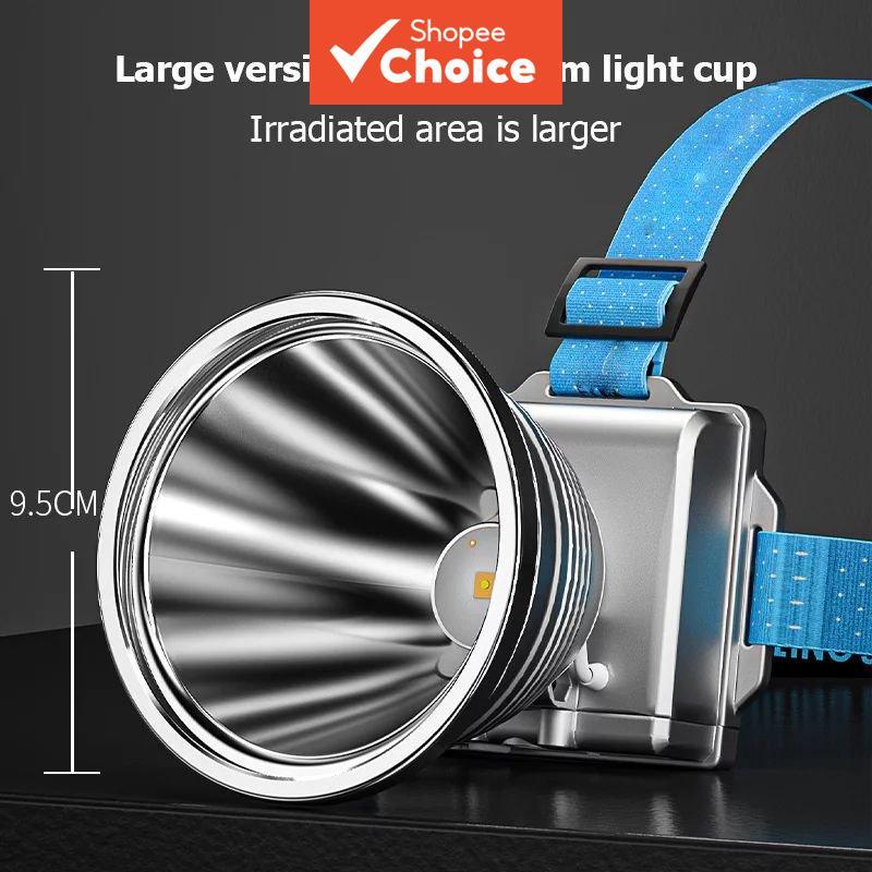 TD8011 ไฟหน้า Led 8400Lm High Power Ultra Bright กันน้ําแบบชาร์จไฟได้