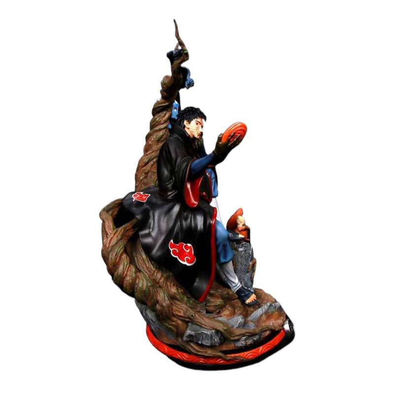 นารูโตะอะนิเมะรูปUchiha Obito Akatsuki Tobi PVC Action Figureรูปปั้นสะสมของเล่นของขวัญ