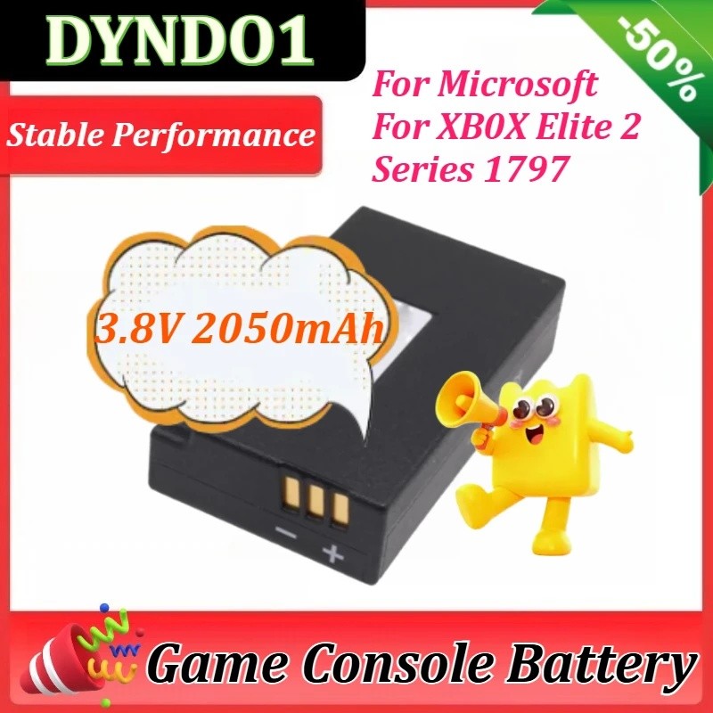 3.8V 2050mAh แบตเตอรี่สําหรับ Microsoft สําหรับ XBOX Elite 2 Series 1797 ความจุ DYND01 แบตเตอรี่ดิจิ