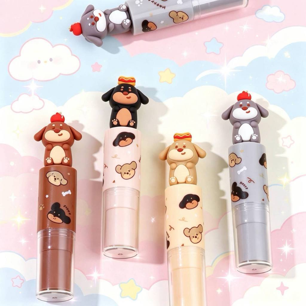 Cicibabay | (1 ชิ้น) Happy Dog Magic Eraser Stick Eraser ยางลบน่ารัก