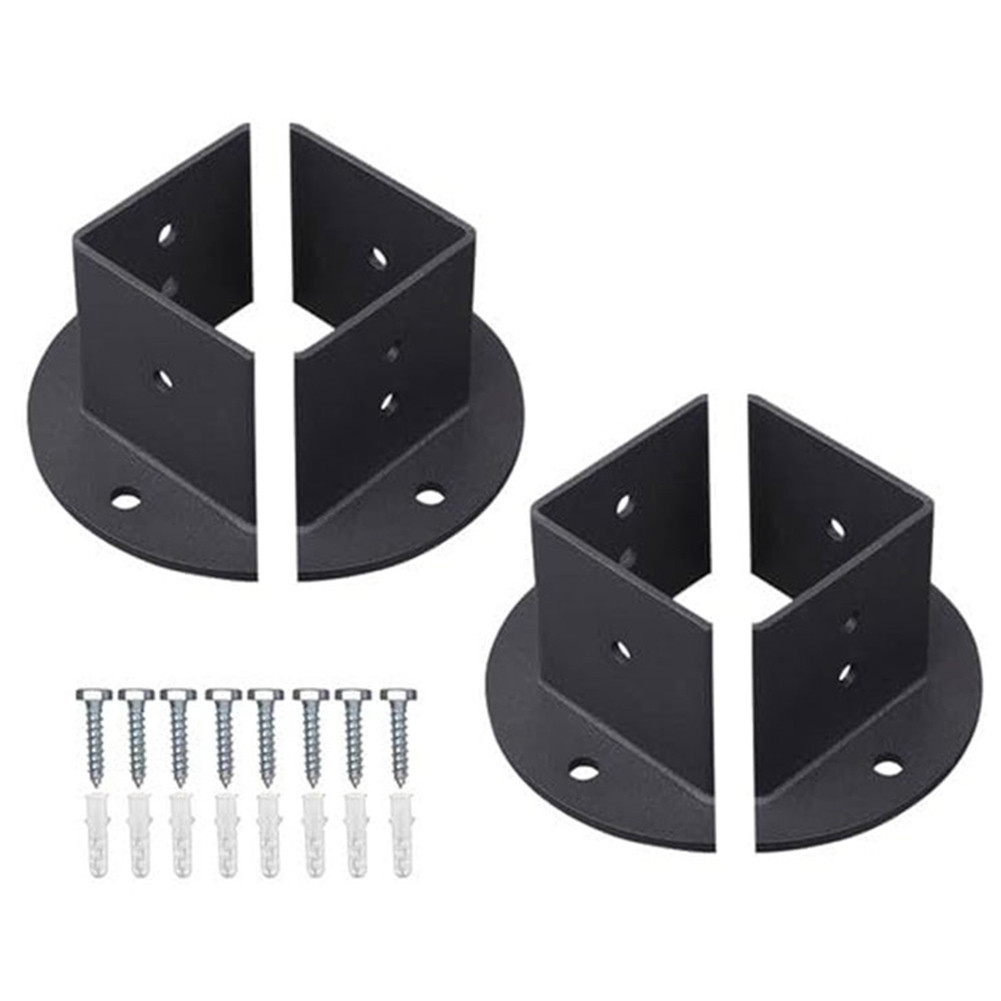 【SWTDRM】Adjustable Post Base Versatile Applications Robust Thickness Fence Support