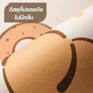 COD พรมปูพื้น ขนาดใหญ่ 40x120CM ดูดซับน้ำได้ดี กันลื่น แห้งเร็ว รูปแบบการ์ตูนน่ารักสุด ๆ