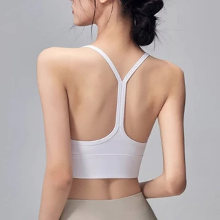 【Sportsangel】ชุดชั้นในสปอร์ตบรารูปทรงตัว Y สวยงามสําหรับผู้หญิงใส่เล่นกีฬาโยคะฟิตเนส