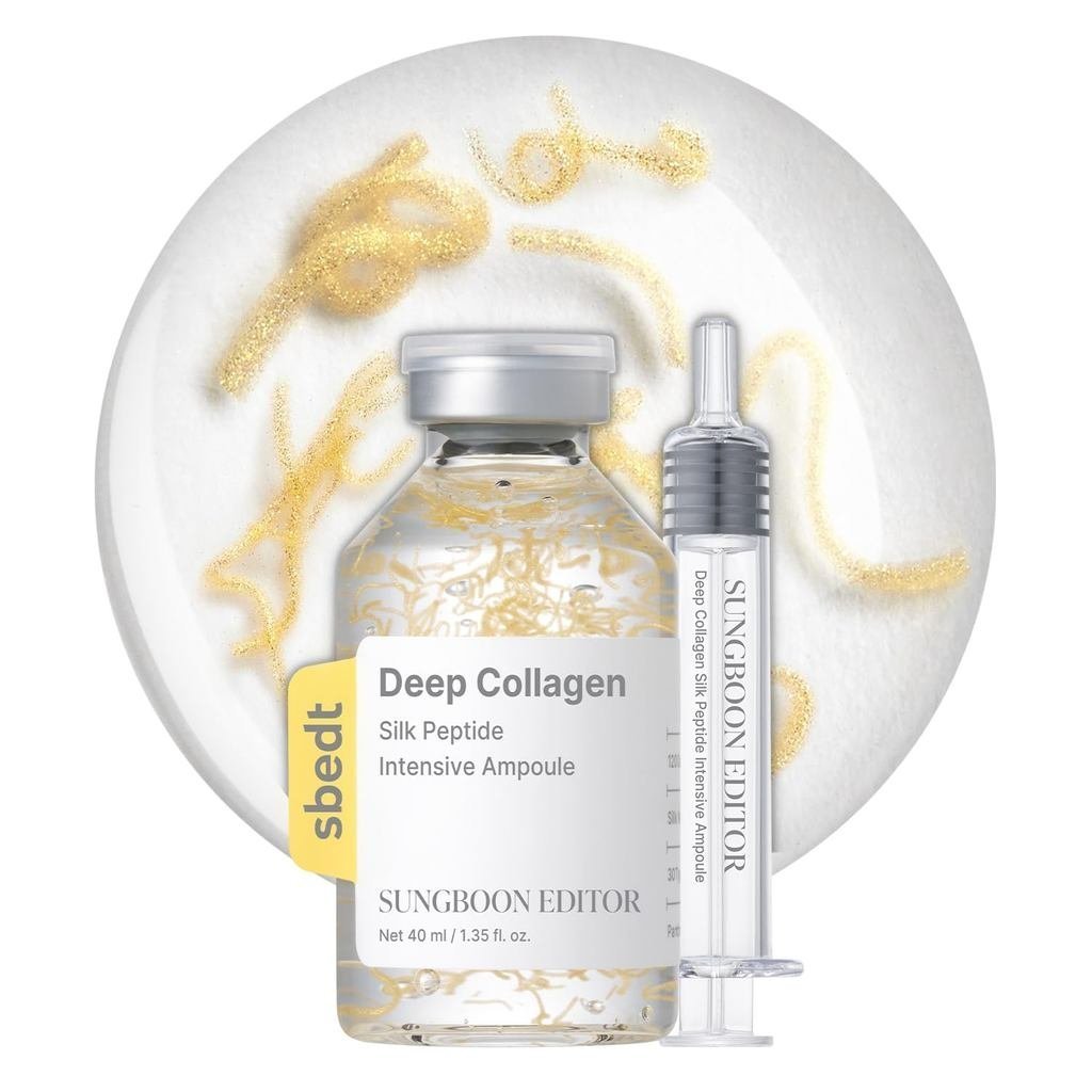 SUNGBOON EDITOR Collagen Silk Peptide เสริมสร้าง Anxi | ประกอบด้วยคอลลาเจนและเปปไทด์บํารุงผิวหน้าคอป