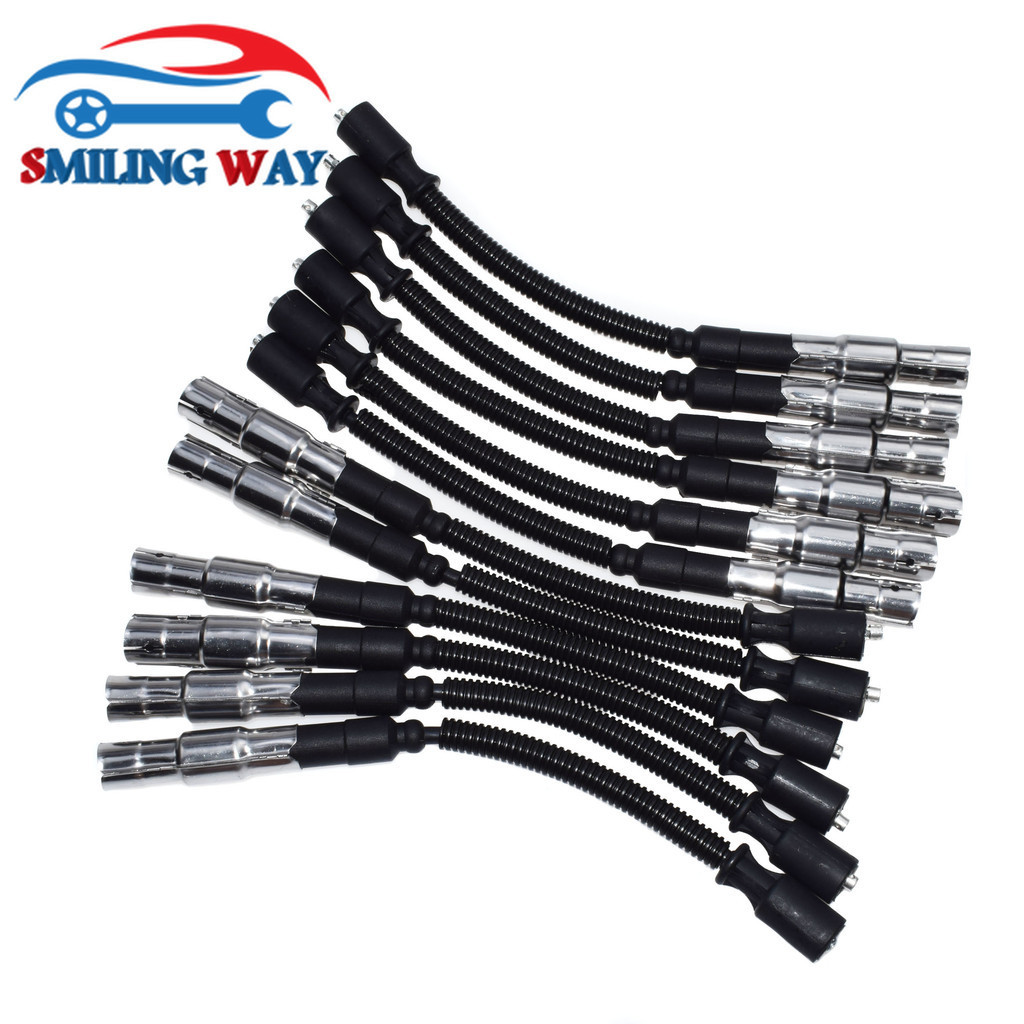 หัวเทียนสายไฟสําหรับMercedes-Benz C-Class E-Class SLK320 C240 C280 C320 CLK320 E320 ML320 ML320 ML35
