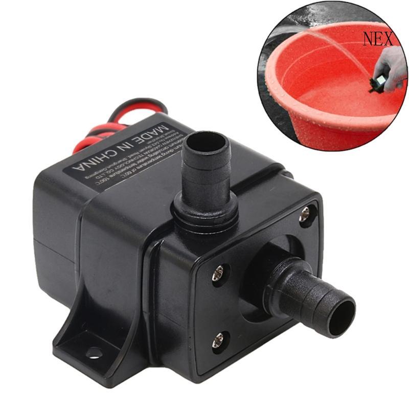 NEX Mini DC12V สําหรับปั๊มน้ําใต้น้ํามอเตอร์ไร้แปรงถ่าน 240L H