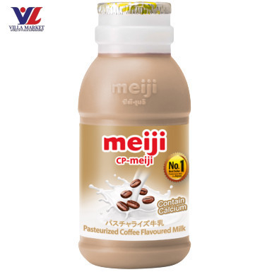 [สินค้าส่งด่วน] [0512] Meiji Coffee Milk 200 Cc. (108) เมจิ พาสเจอร์ไรส์ รสกาแฟ 200 ซีซี