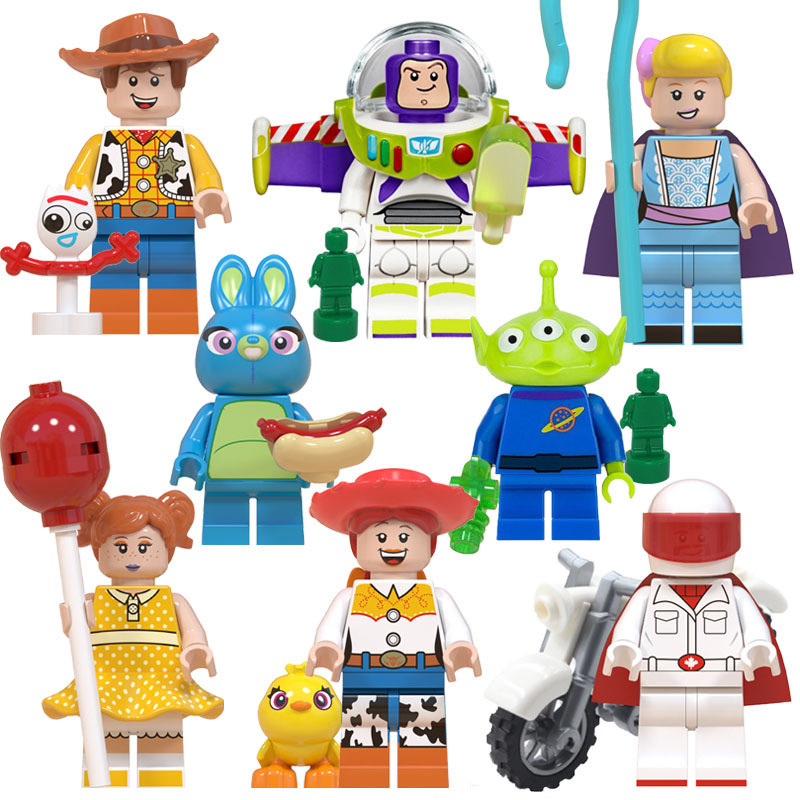🚀 Toy Story 4 ชุดตัวต่อ WM6060 บัซ ไลท์เยียร์ & วู้ดดี้ 🎁 ของขวัญวันเกิดเด็ก ต่อสนุก พร้อมส่ง ✨